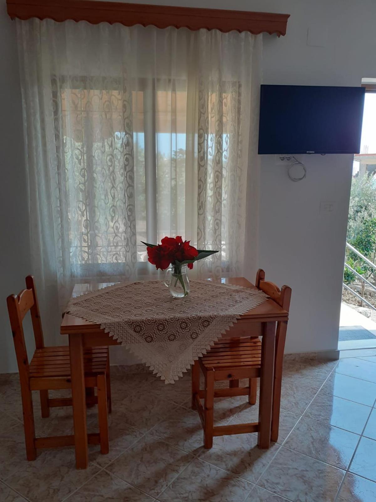 Coral Guesthouse Sarande Bagian luar foto