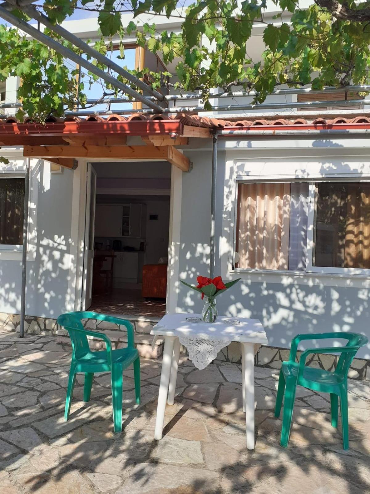 Coral Guesthouse Sarande Bagian luar foto