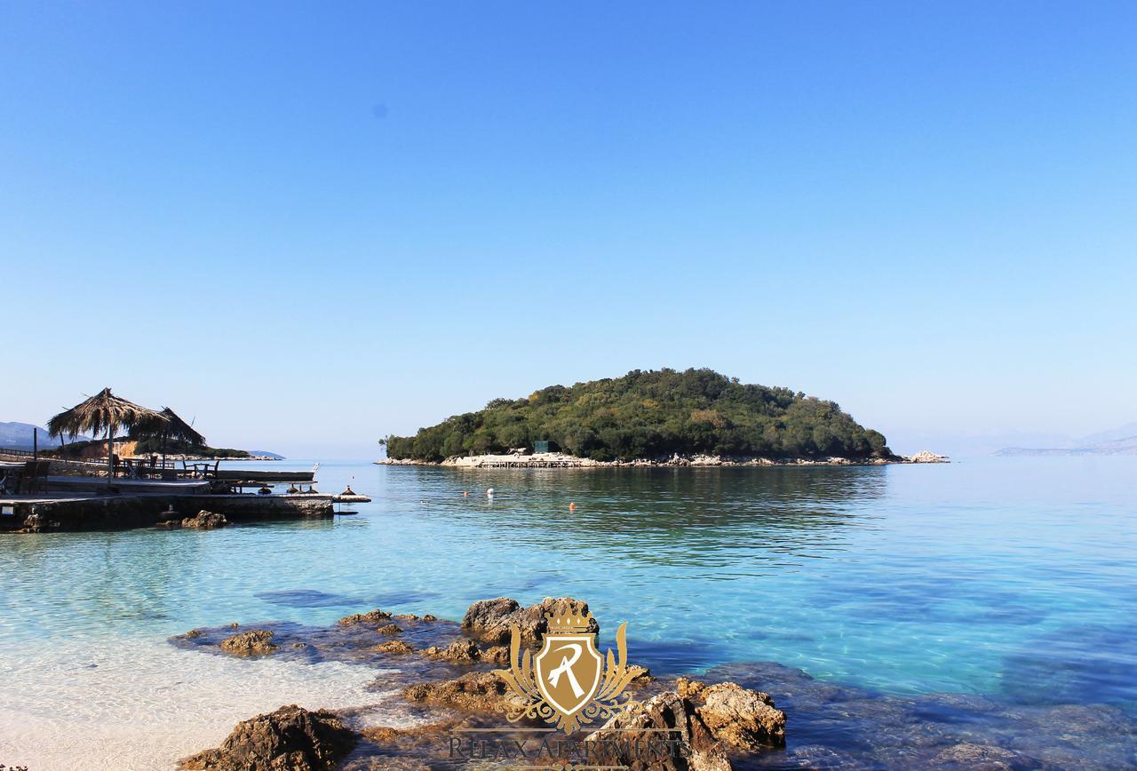 Coral Guesthouse Sarande Bagian luar foto