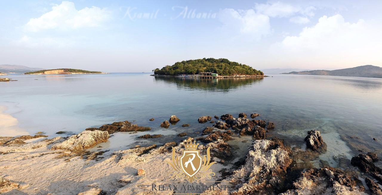 Coral Guesthouse Sarande Bagian luar foto