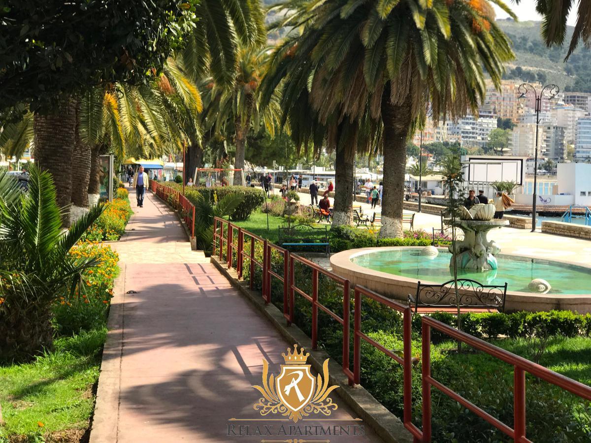 Coral Guesthouse Sarande Bagian luar foto